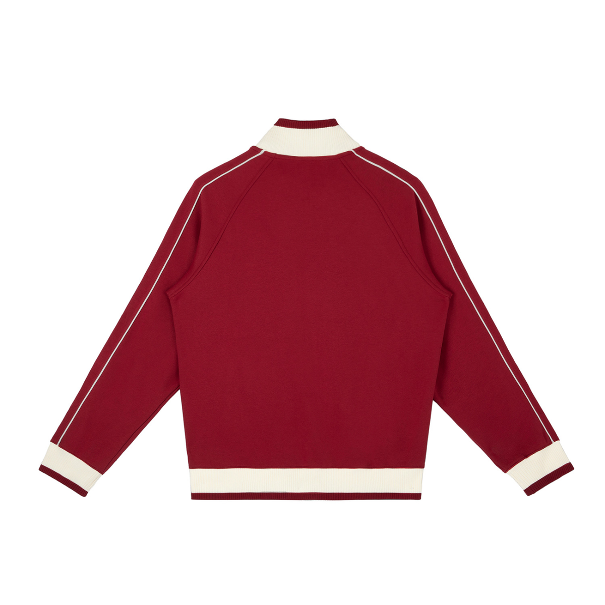 Red Zip Track Jacket