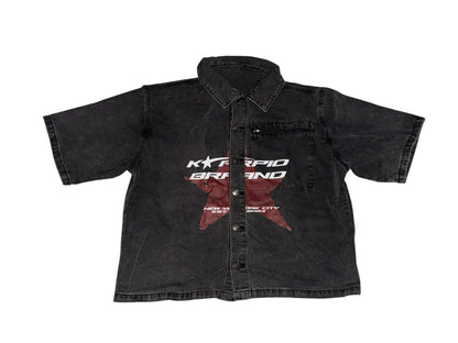 Black Denim Shirt