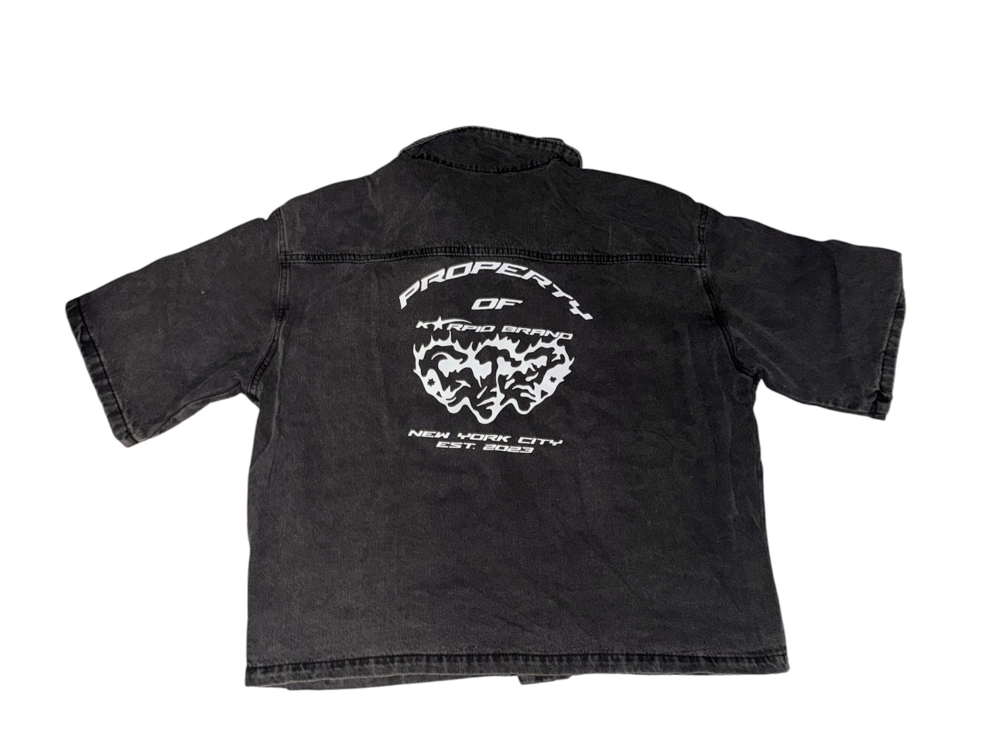 Black Denim Shirt