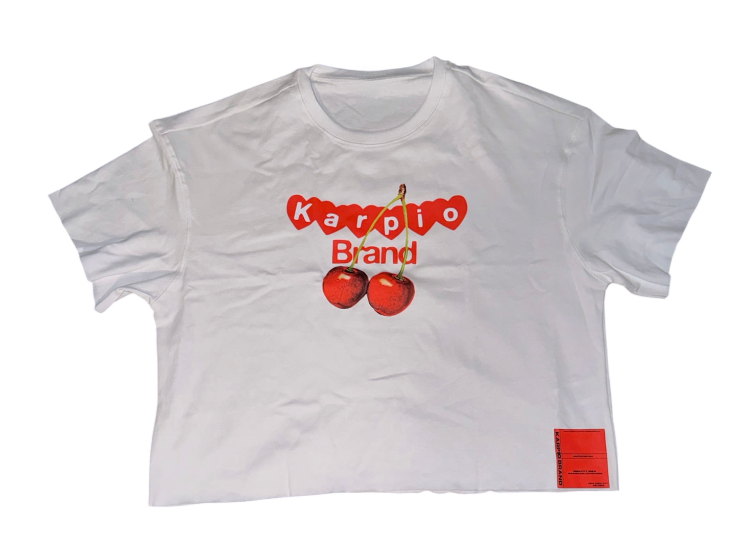 Cherry heart tee