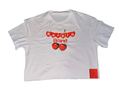 Cherry heart tee