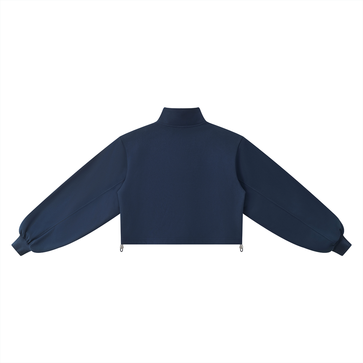 Mock-Neck Quarter-Zip Sweatshirt