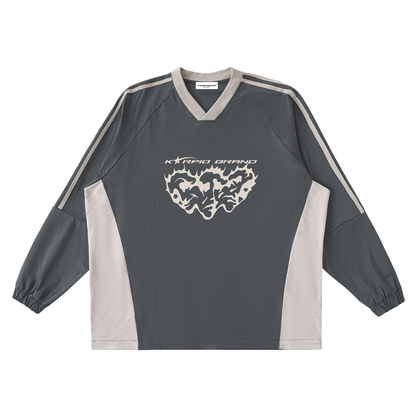3 Faces Long-Sleeve T-Shirt