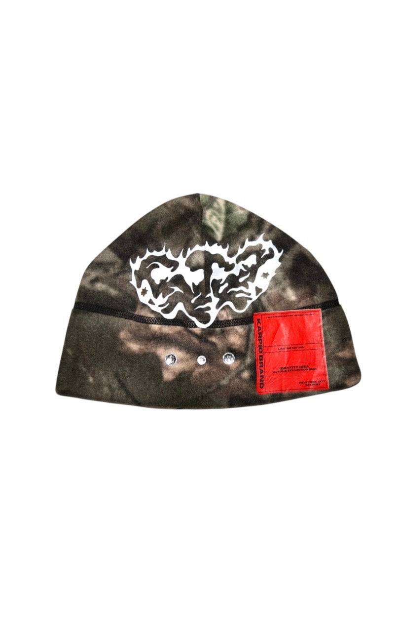 Green Camo Beanie
