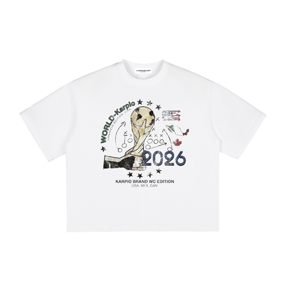 Vintage World Cup Washed Boxy T-Shirt