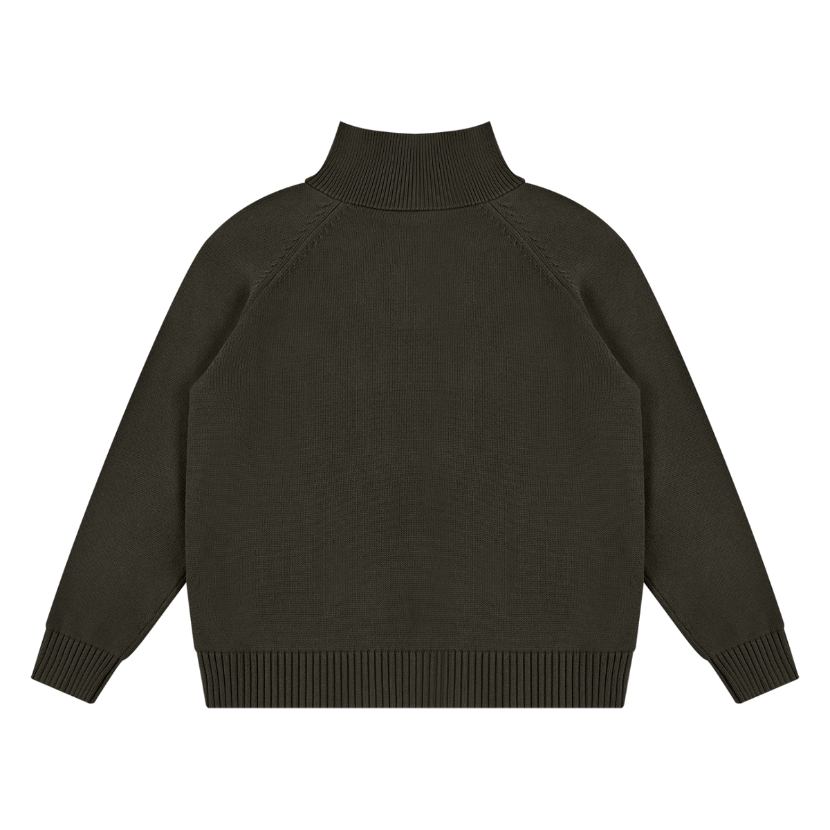 Quarter Chocolate Zip Sweatshirt